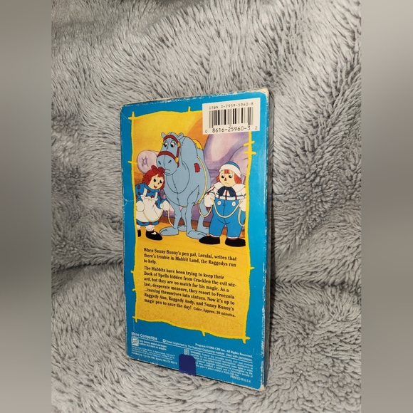 Rare Raggedy Ann Andy VHS Videotape Adventure - Picture 5 of 10